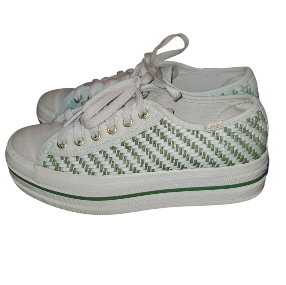 Keds X Kate Spade New York Triple Up Multi-woven Sneakers